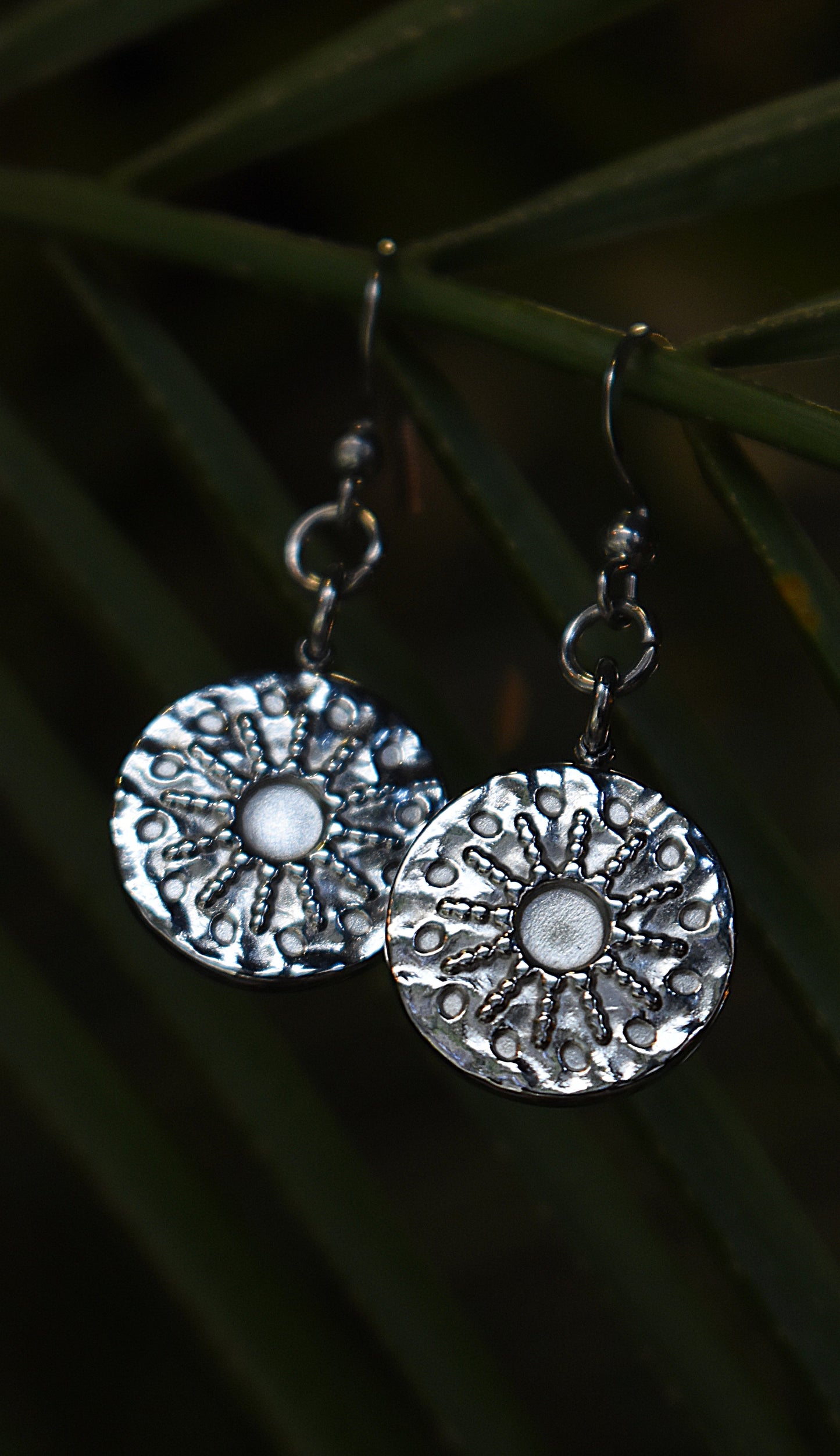 Solara Earrings ~ Silver