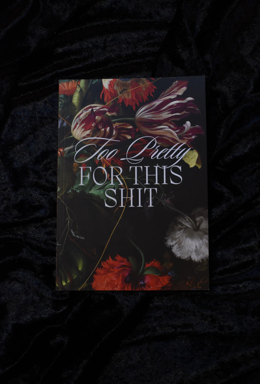 Too Pretty For This Shit- Tillius A5 Notebook