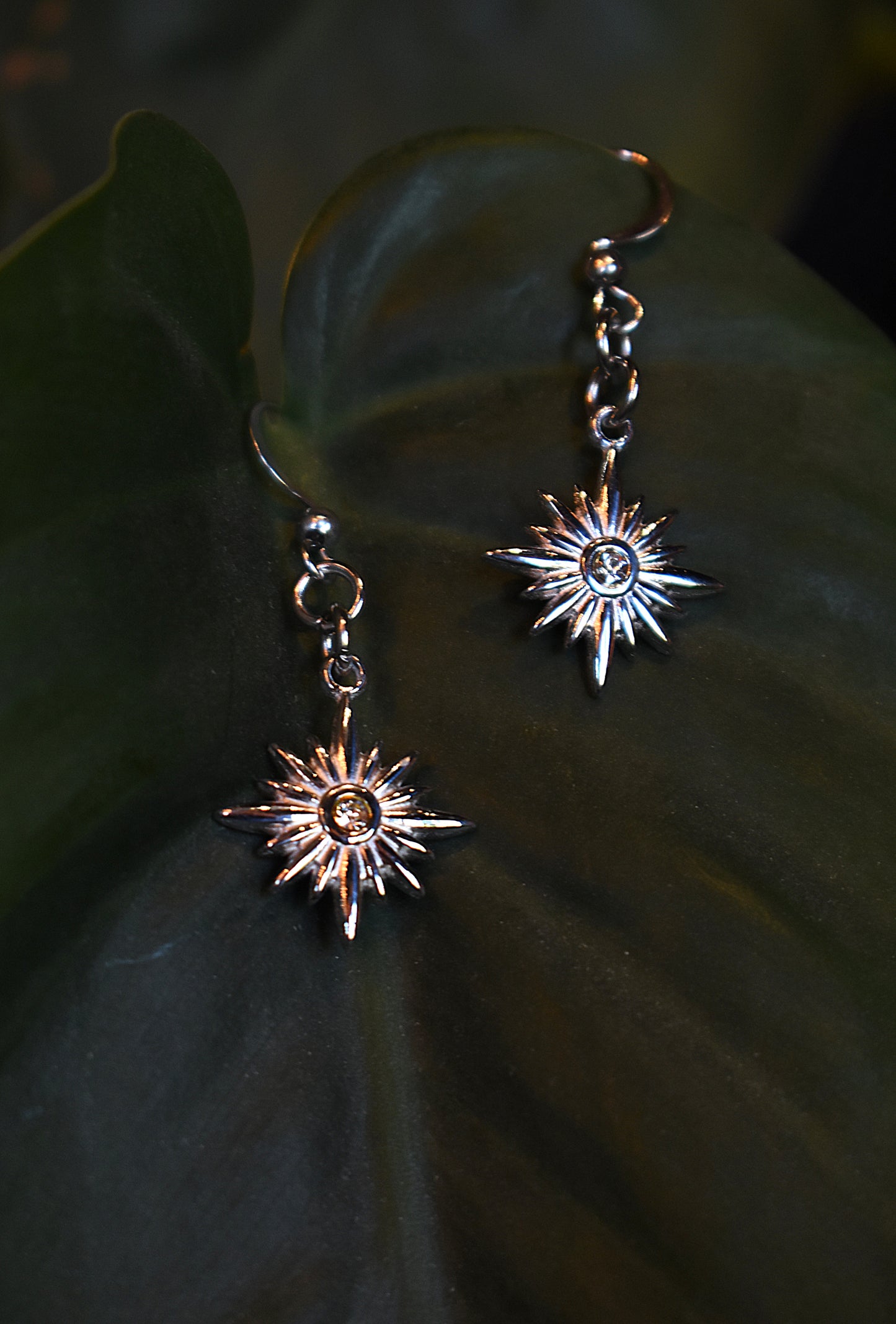 Starbound Earrings ~ Silver