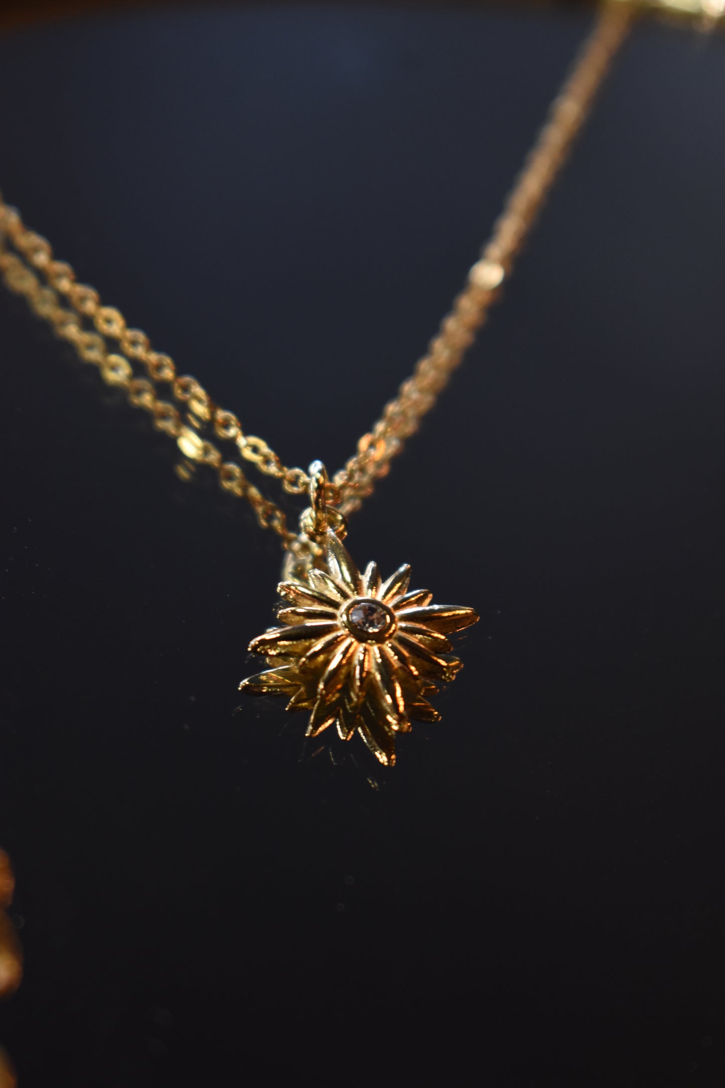 Celestial Light Necklace ~ Gold