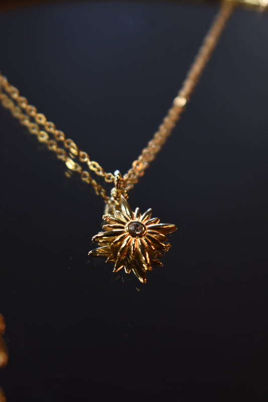 Celestial Light Necklace ~ Gold