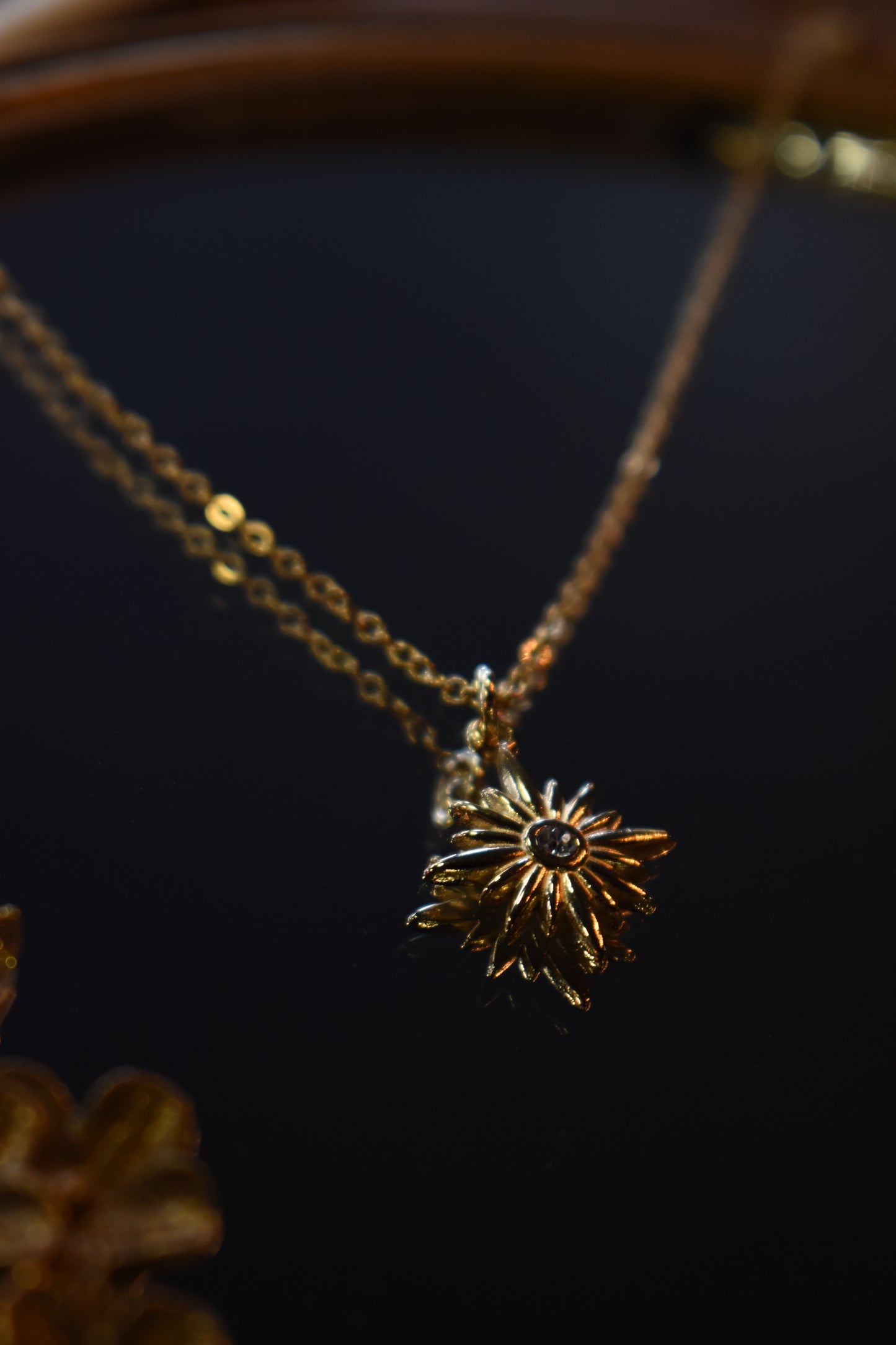 Celestial Light Necklace ~ Gold