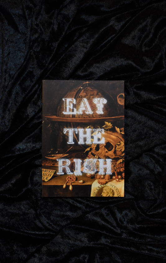 Eat The Rich- Tillius A5 Notebook
