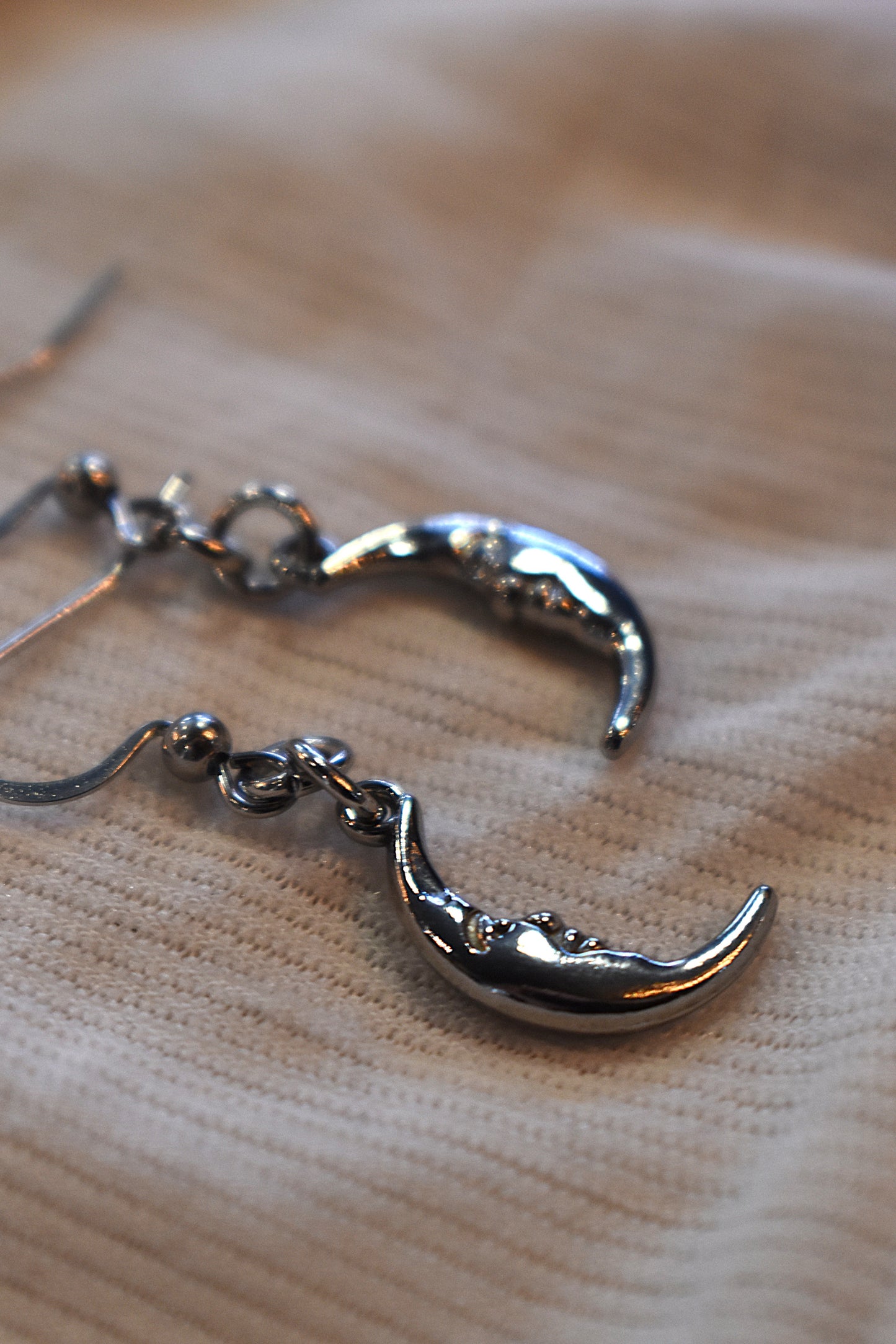 Lunaris Earrings ~ Silver