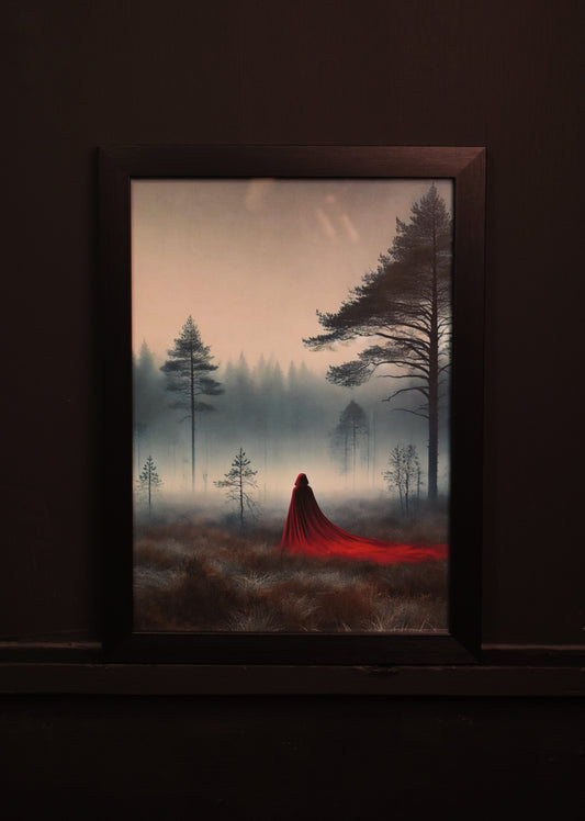 A4 Print 'Crimson Moor'