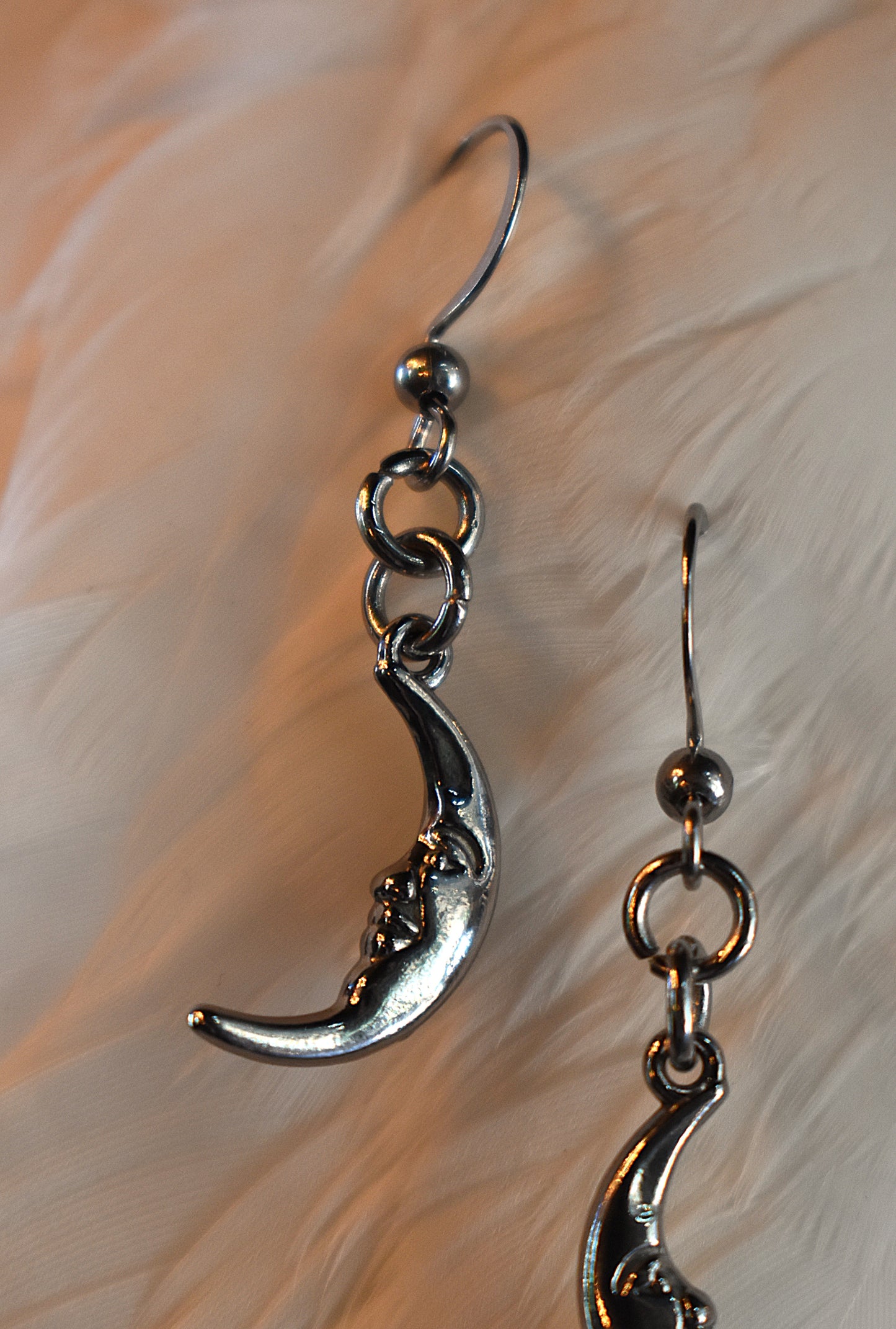 Lunaris Earrings ~ Silver