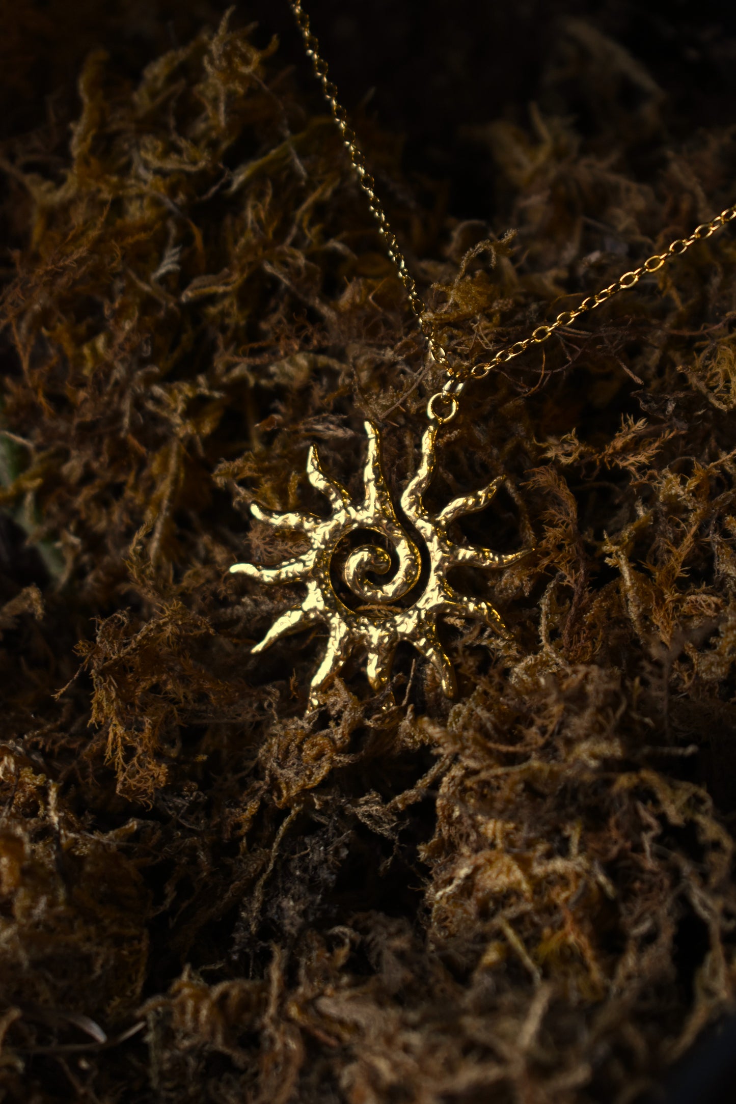 Sunborne Necklace ~ Gold