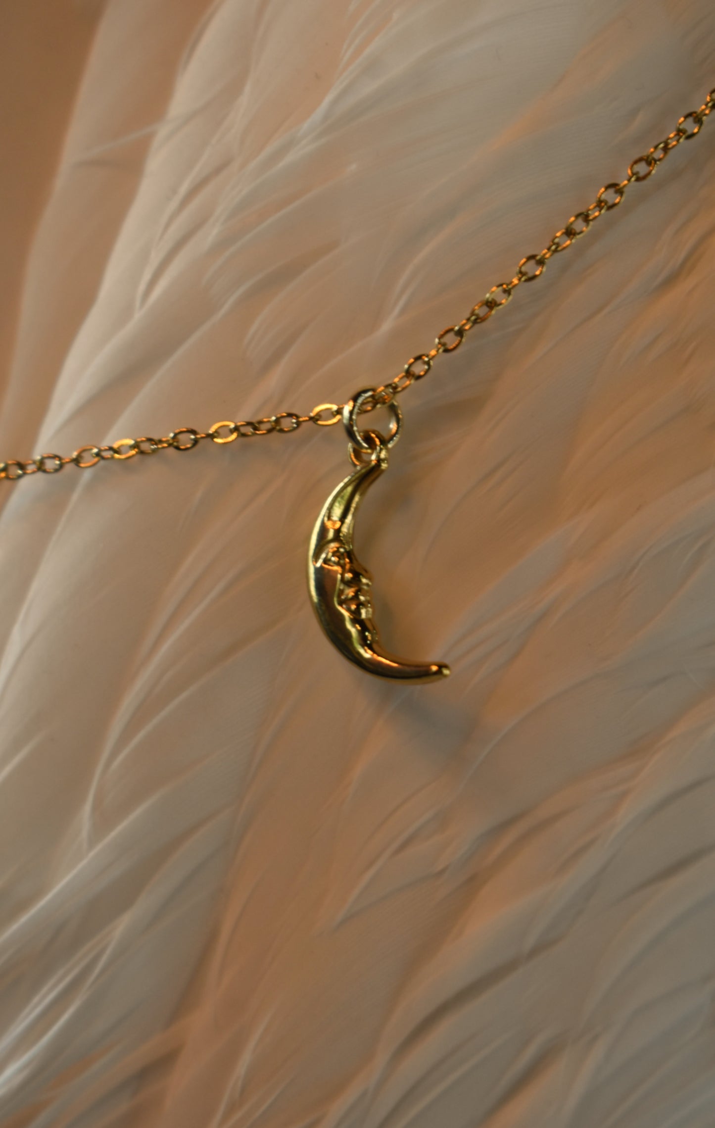 Moonfall Necklace ~ Gold