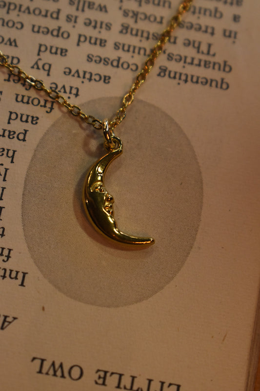 Moonfall Necklace ~ Gold