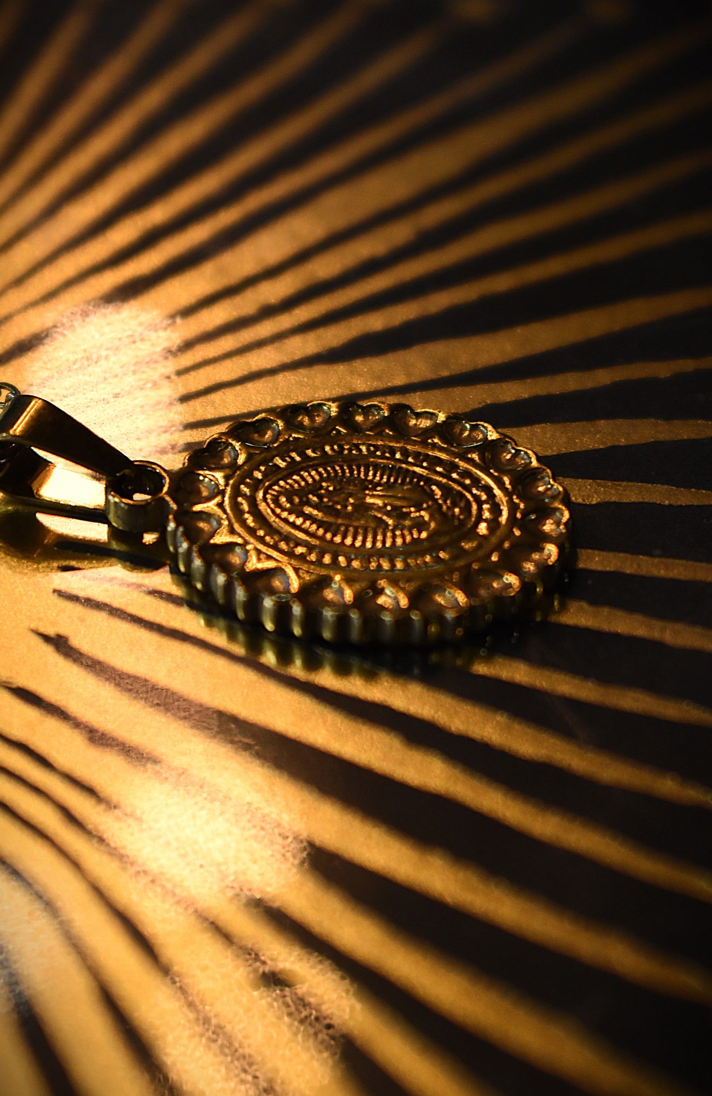 Veiled Saint Necklace ~ Gold