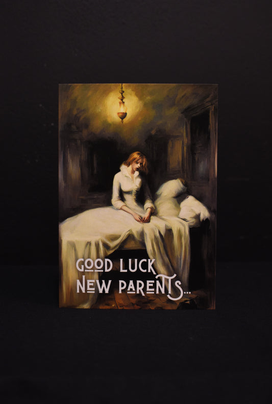 Good Luck New Parents A6 Card