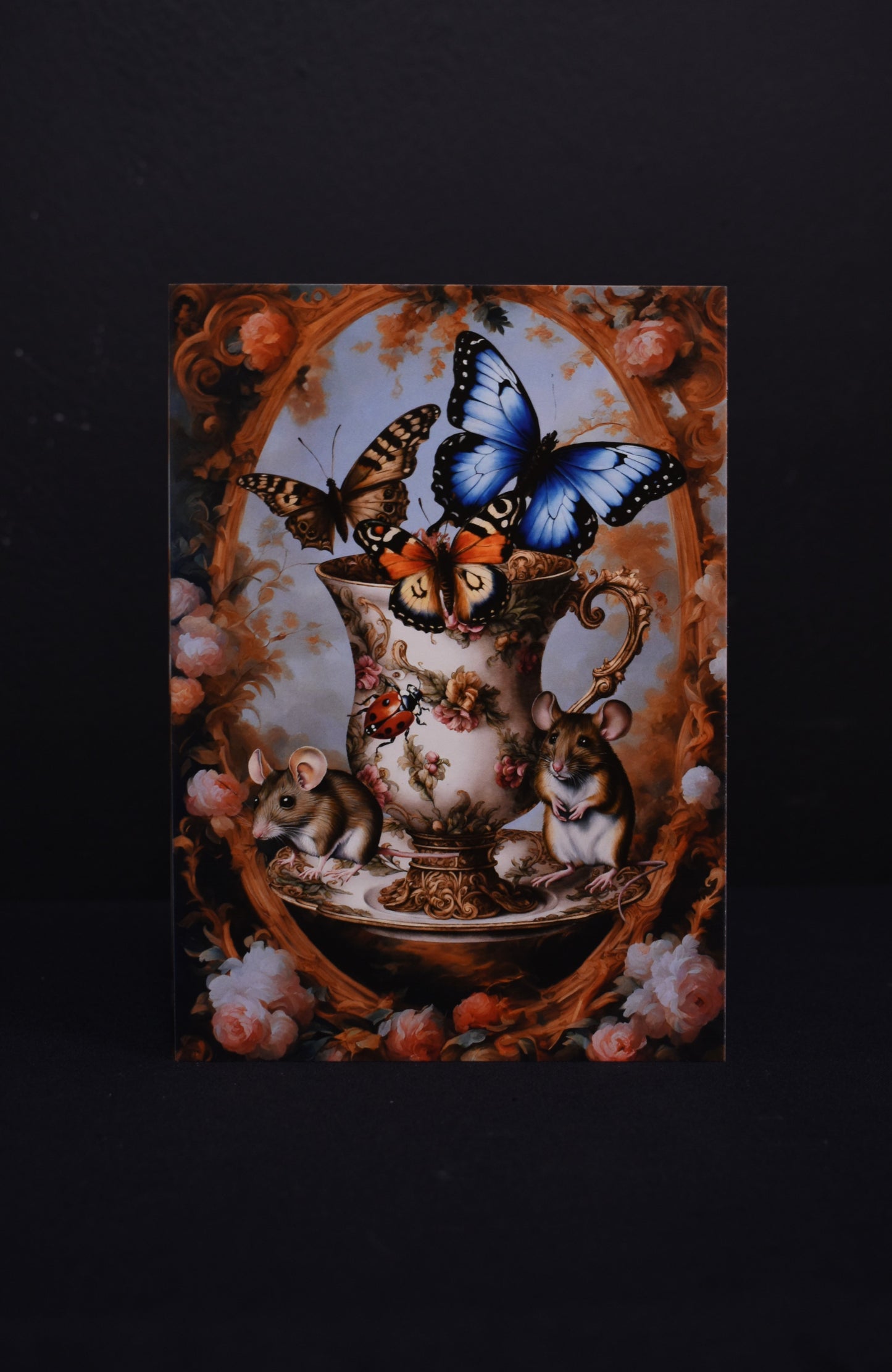 Teacup Mouse A6 Card