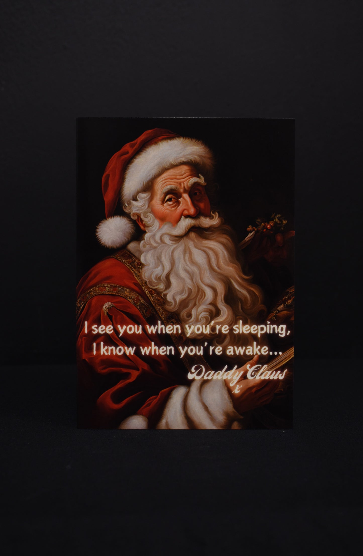 Daddy Claus A6 Card