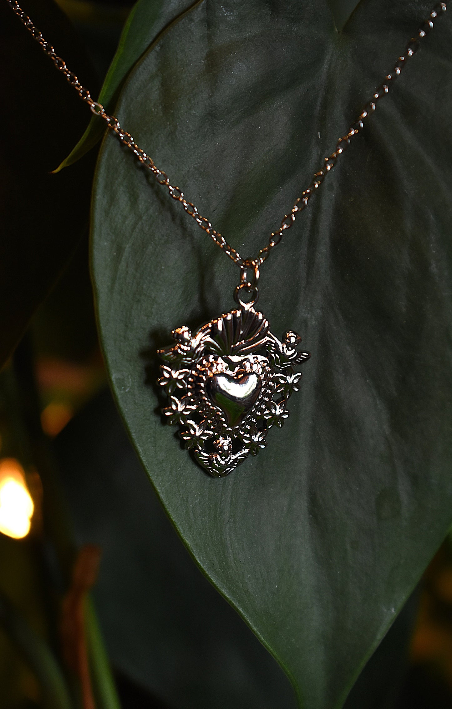 Entwined Necklace ~ Silver
