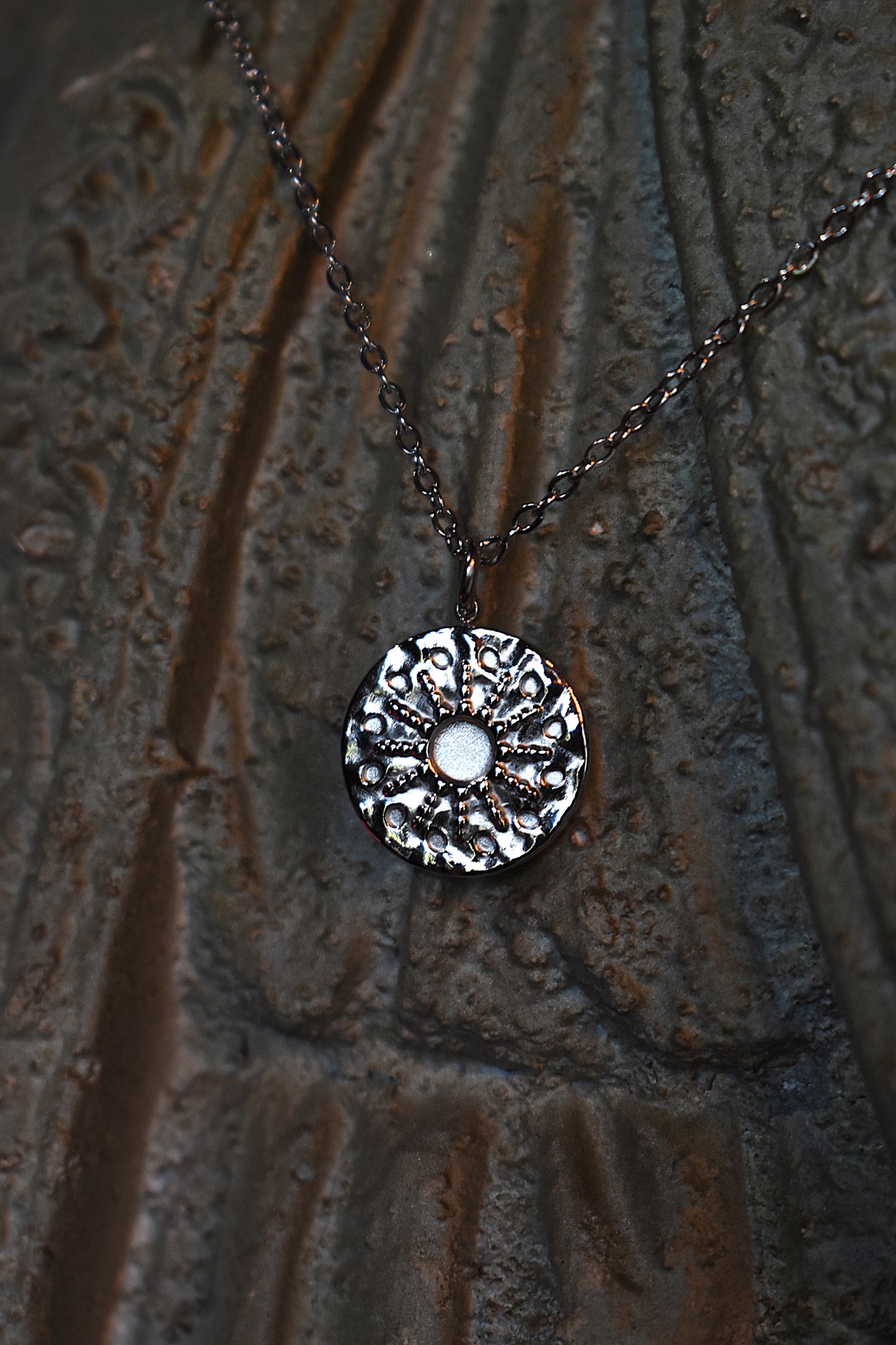Solara Necklace ~ Silver
