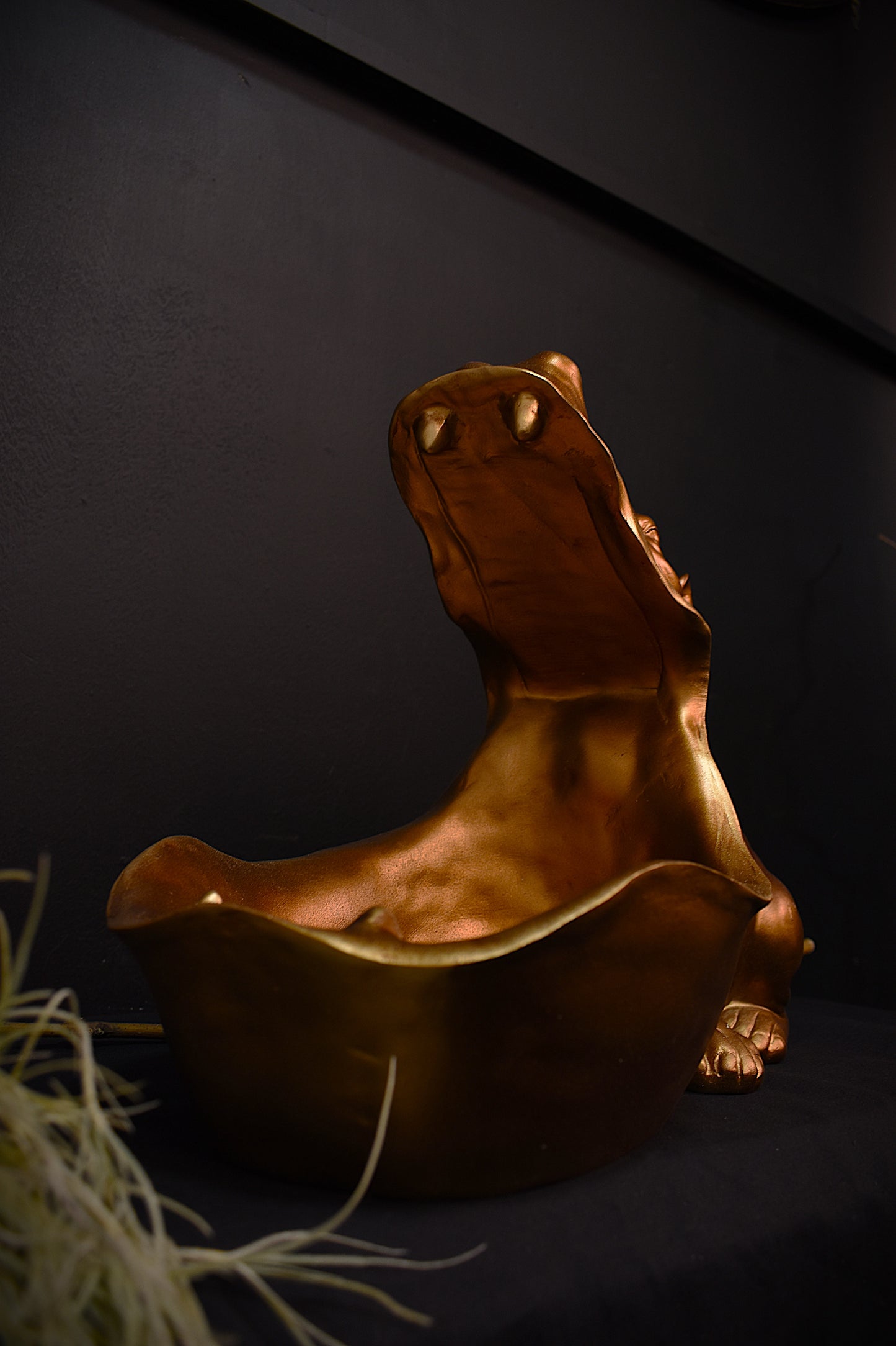 Copper Hungry Hippo Bowl