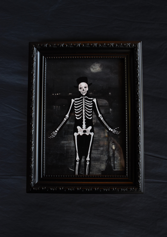 A5 Print 'Victorian Skeleton'
