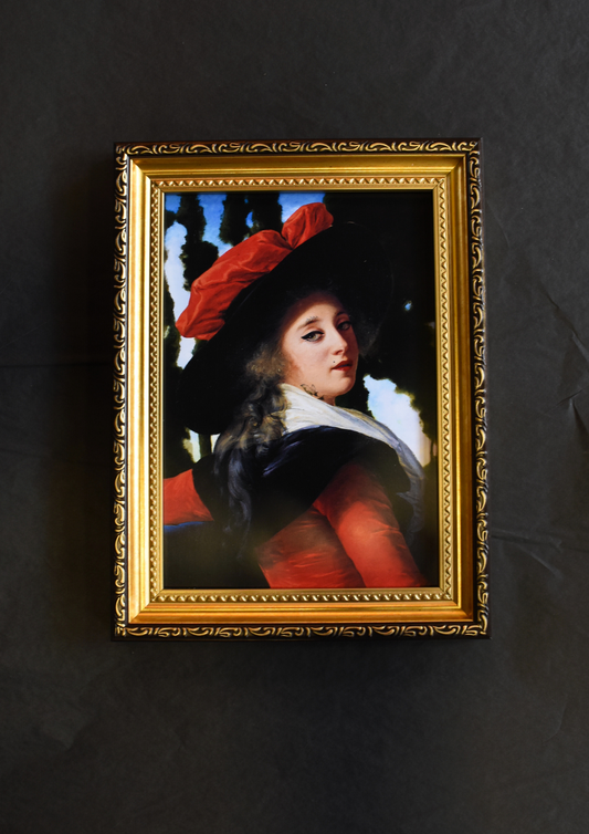 A5 Print 'Madame Rouge'