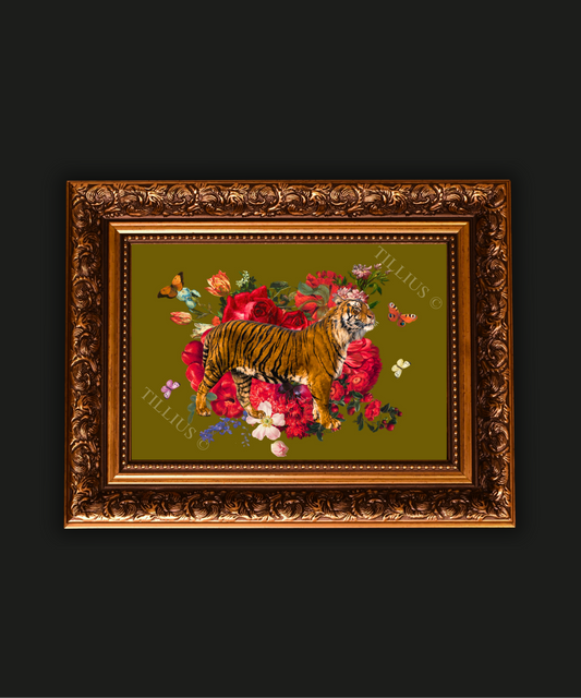 A5 Print 'Tiger'