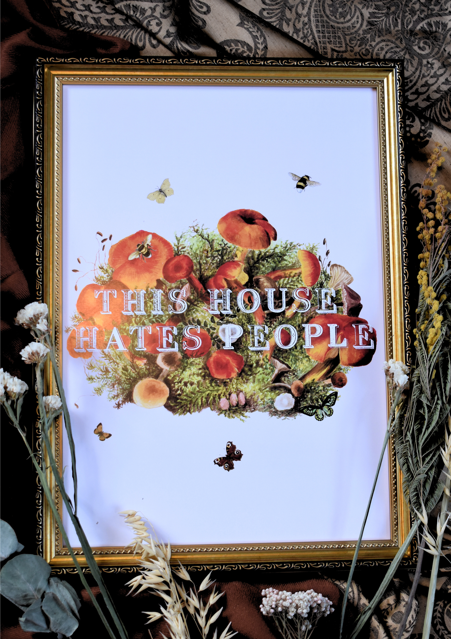 This House Hates People A3 Print