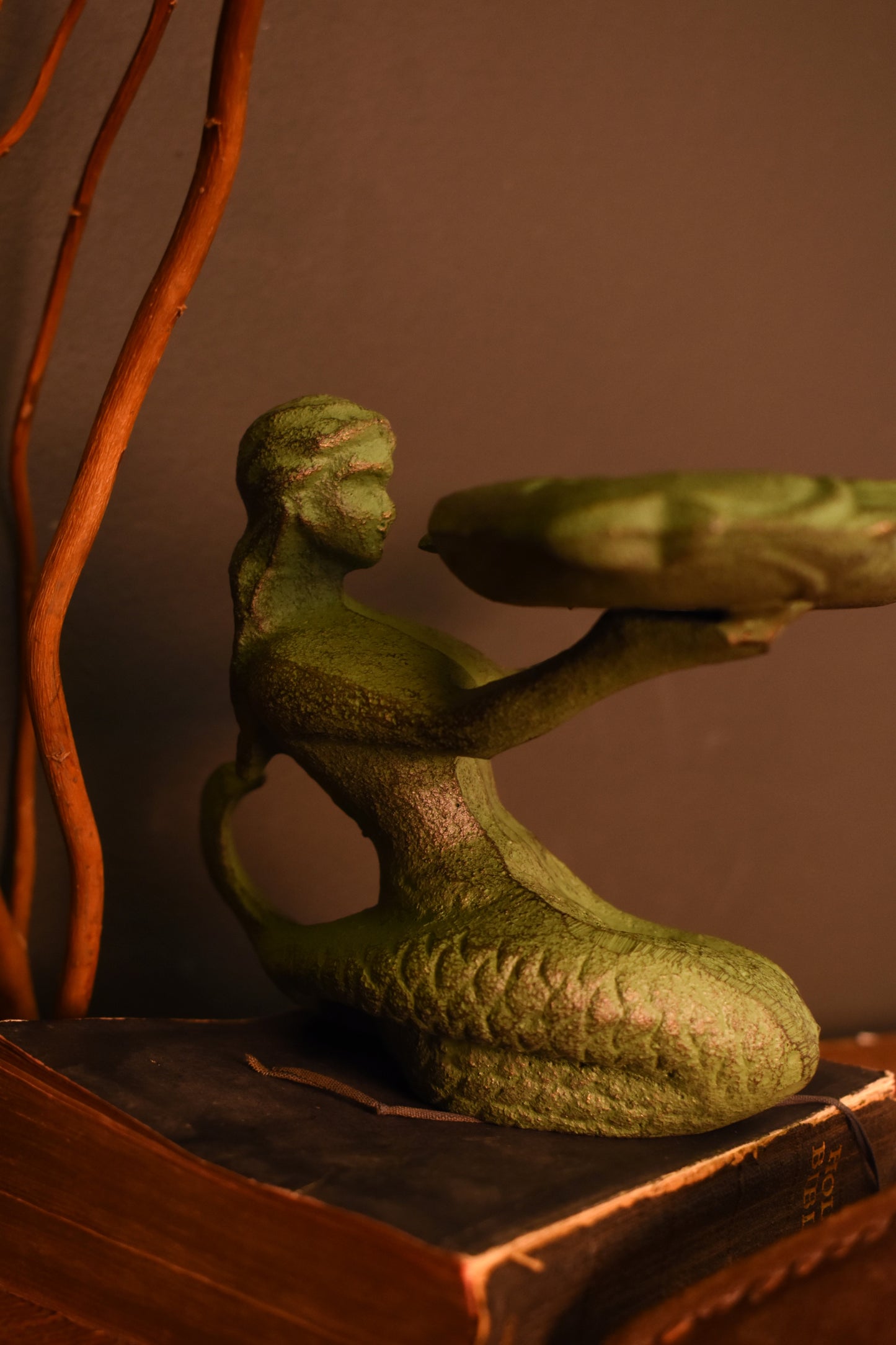 Iron Verdigris Mermaid