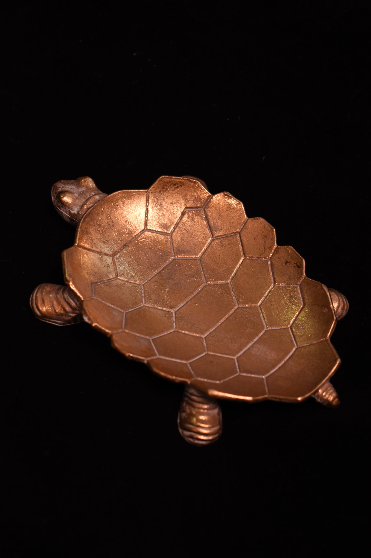 Gold Turtle Dish