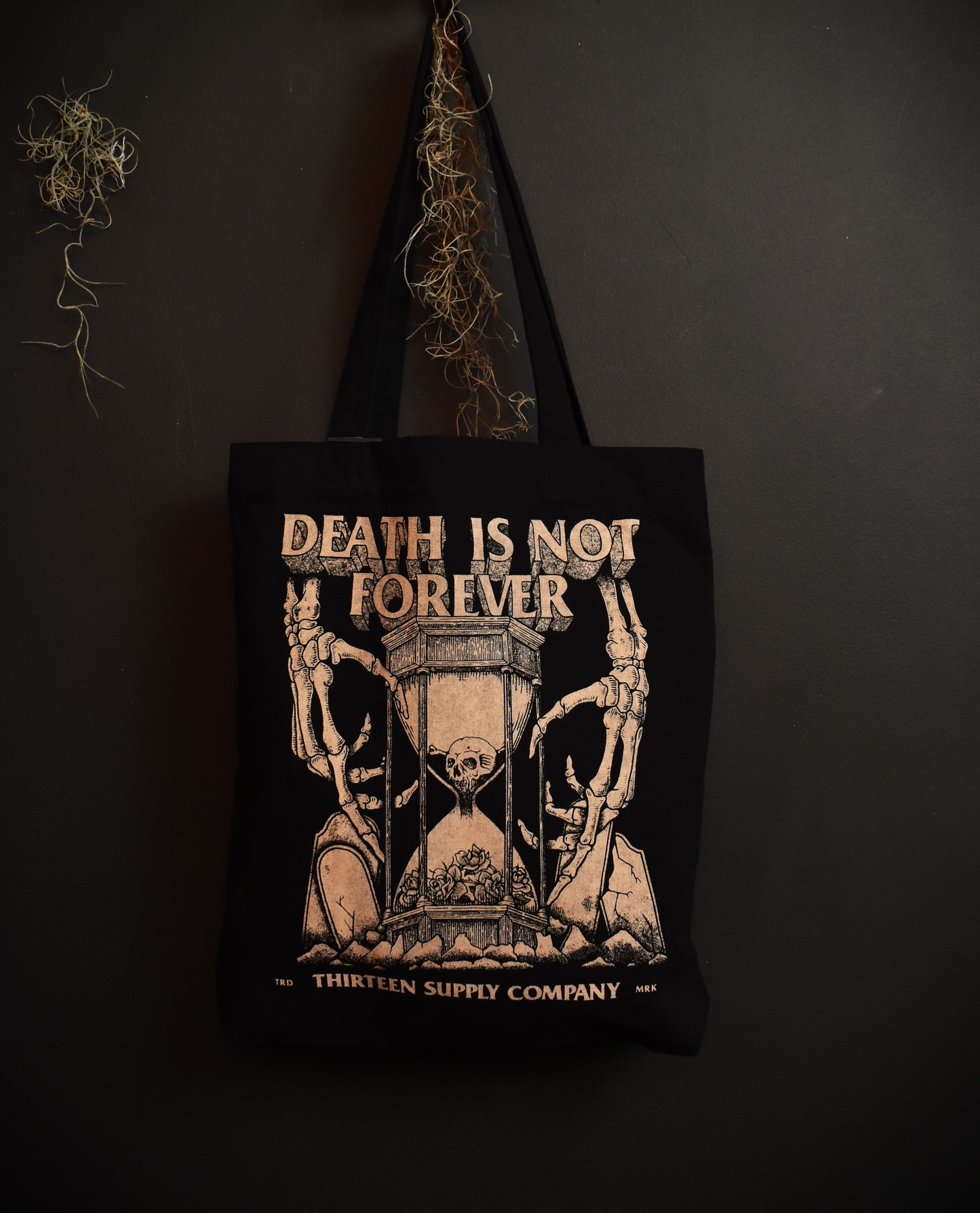 Death Is Not Forever Tote Bag