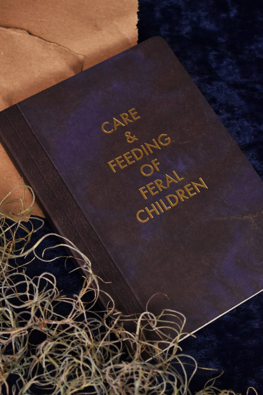 A5 Notebook 'Care and Feeding of Feral Children'