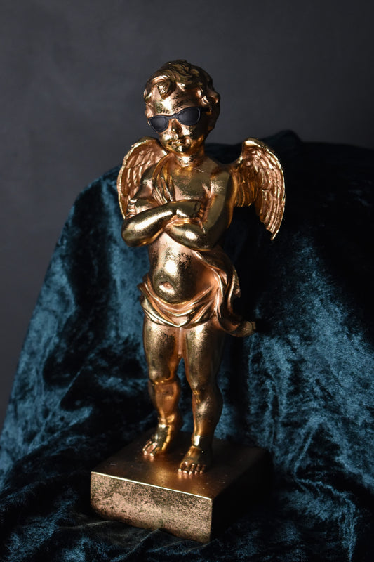 Too Cool Gold Cherub