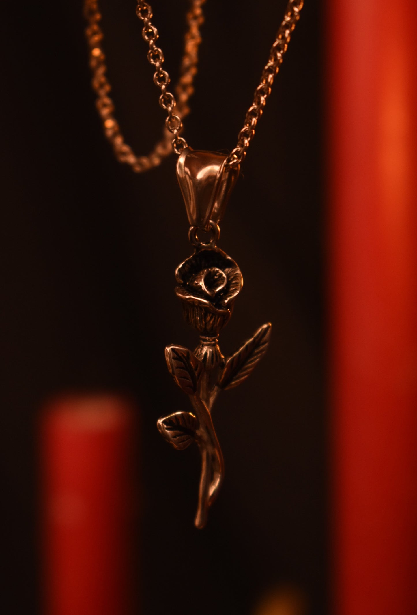 Evermore Rose Necklace - Forbidden Love