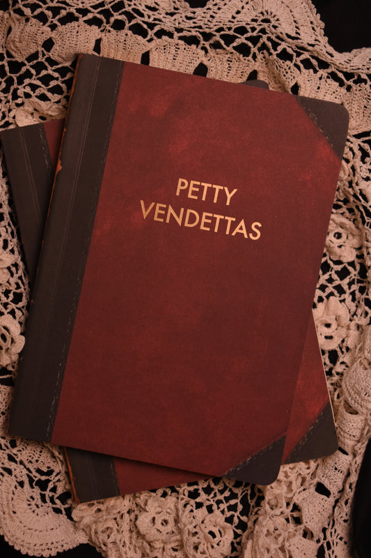 A5 Notebook 'Petty Vendettas'