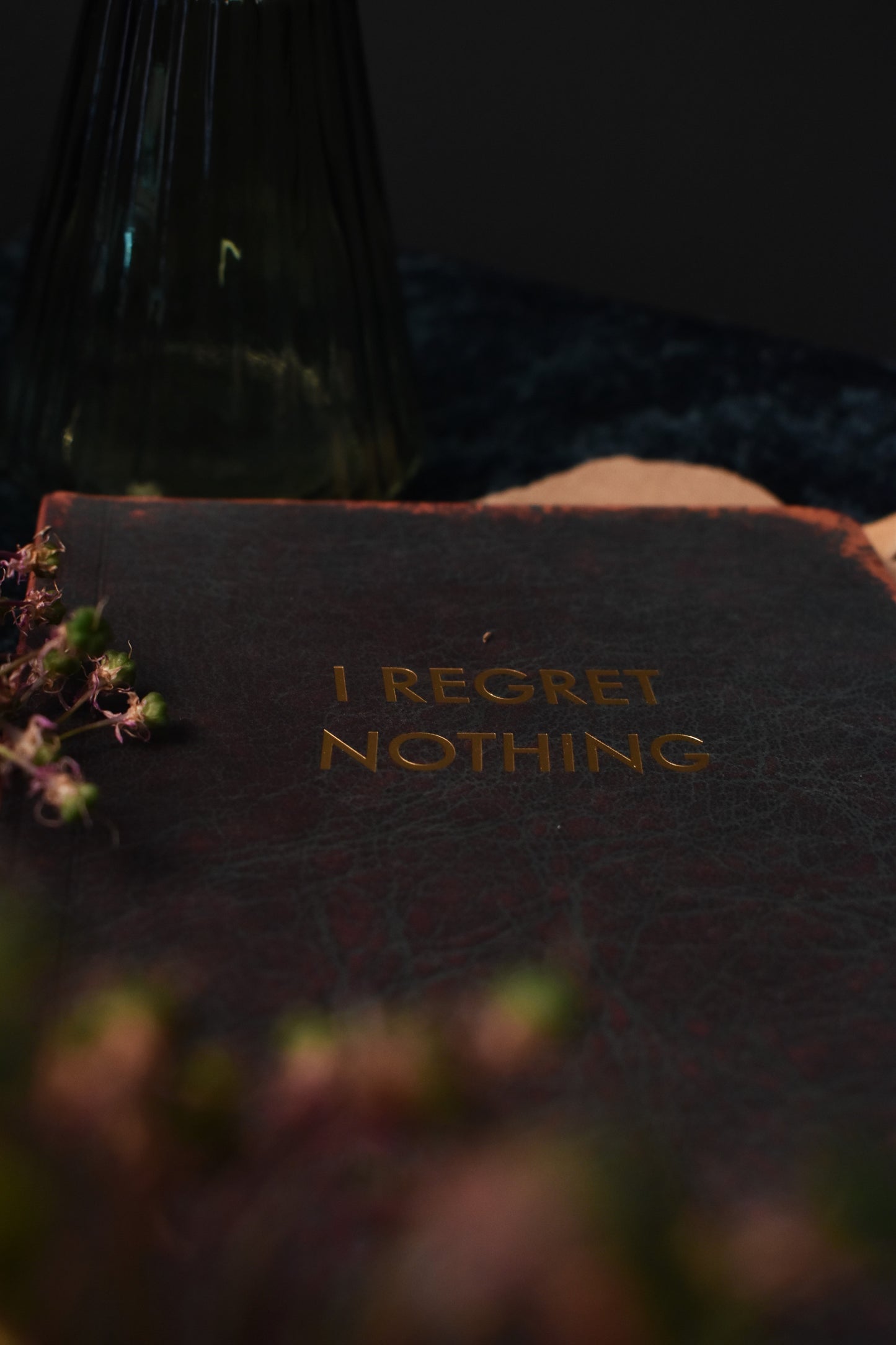 A5 Notebook 'I Regret Nothing'