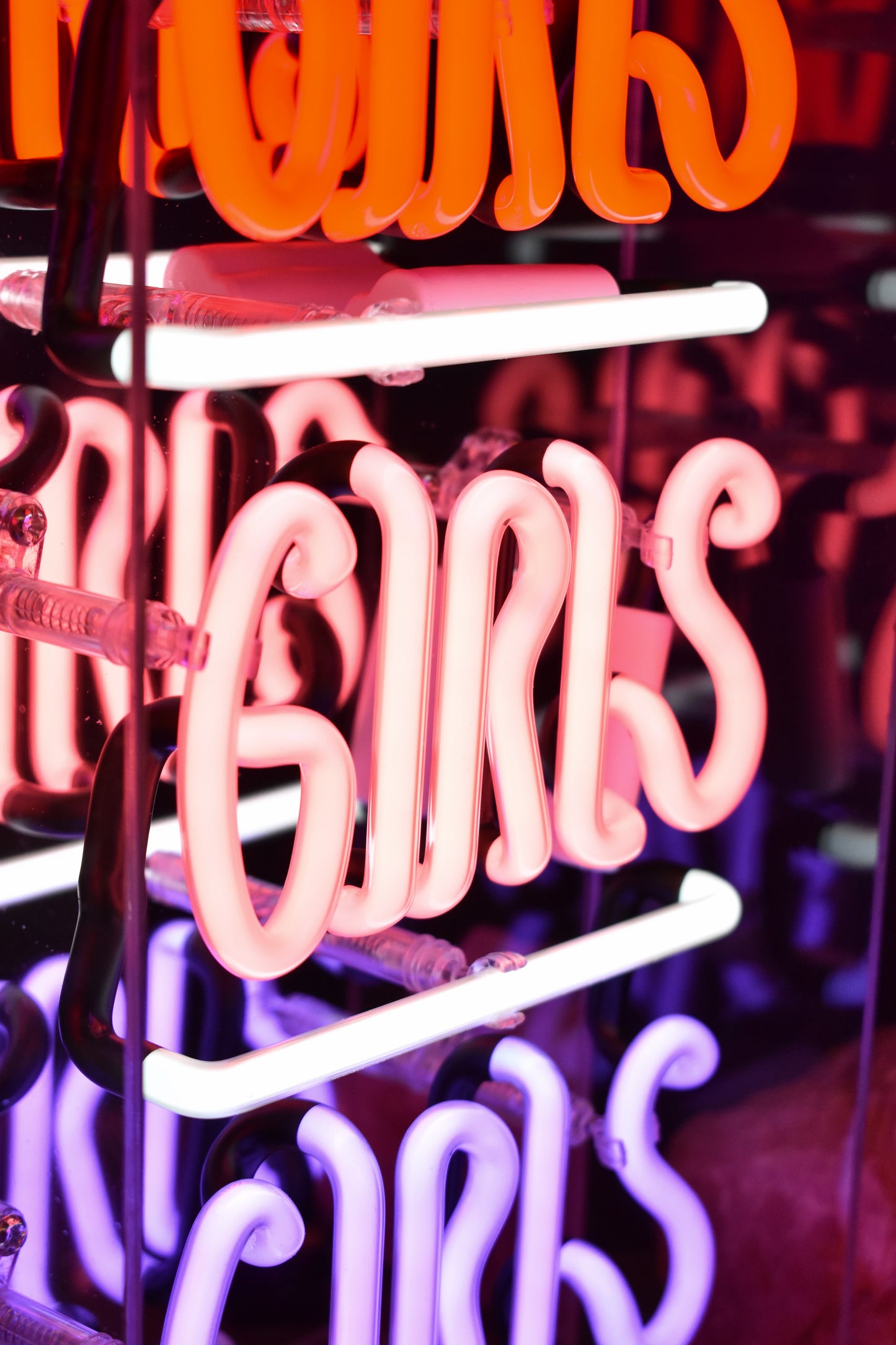 Girls, Girls, Girls Neon Sign