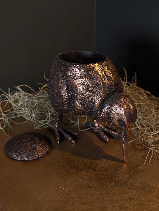 Bronze Kiwi Pot